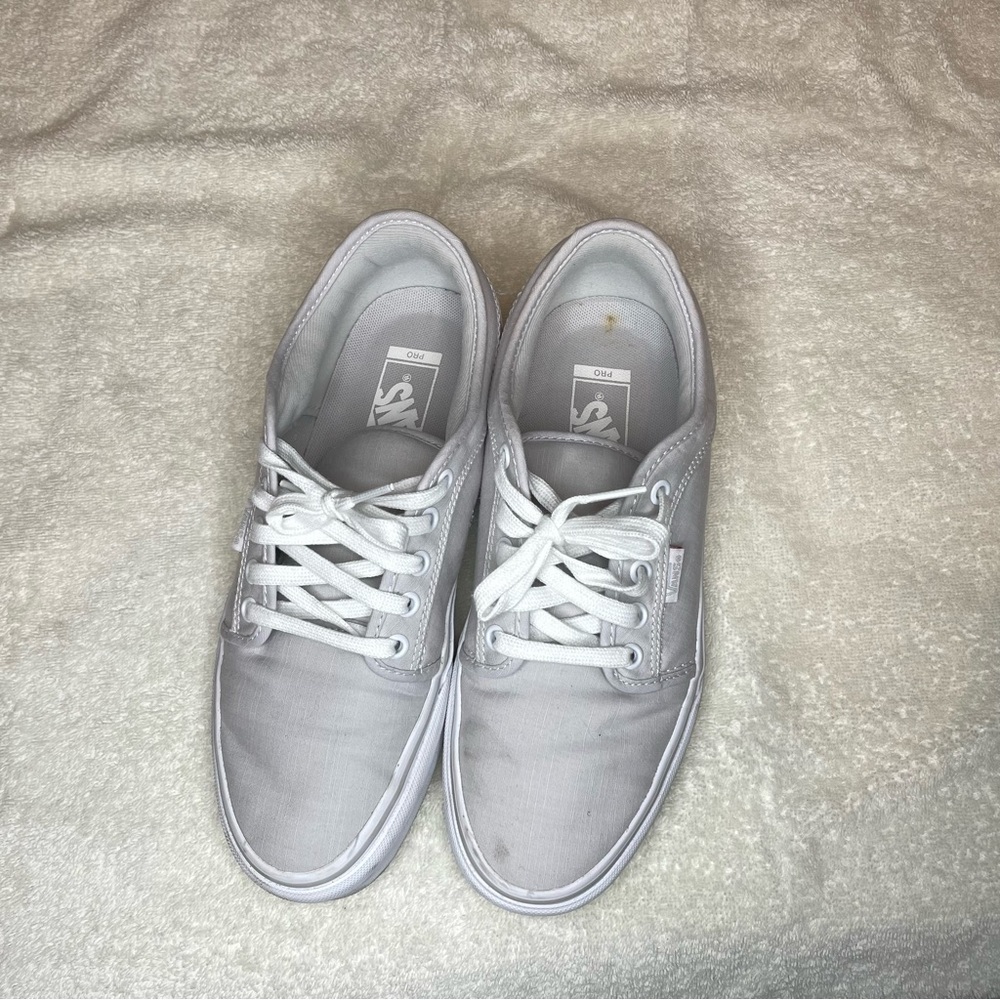 Vans Gray Sneakers Classic Canvas Low-Top Men's 7.5